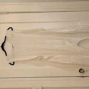 Free People White Sleeveless Jumpsuit